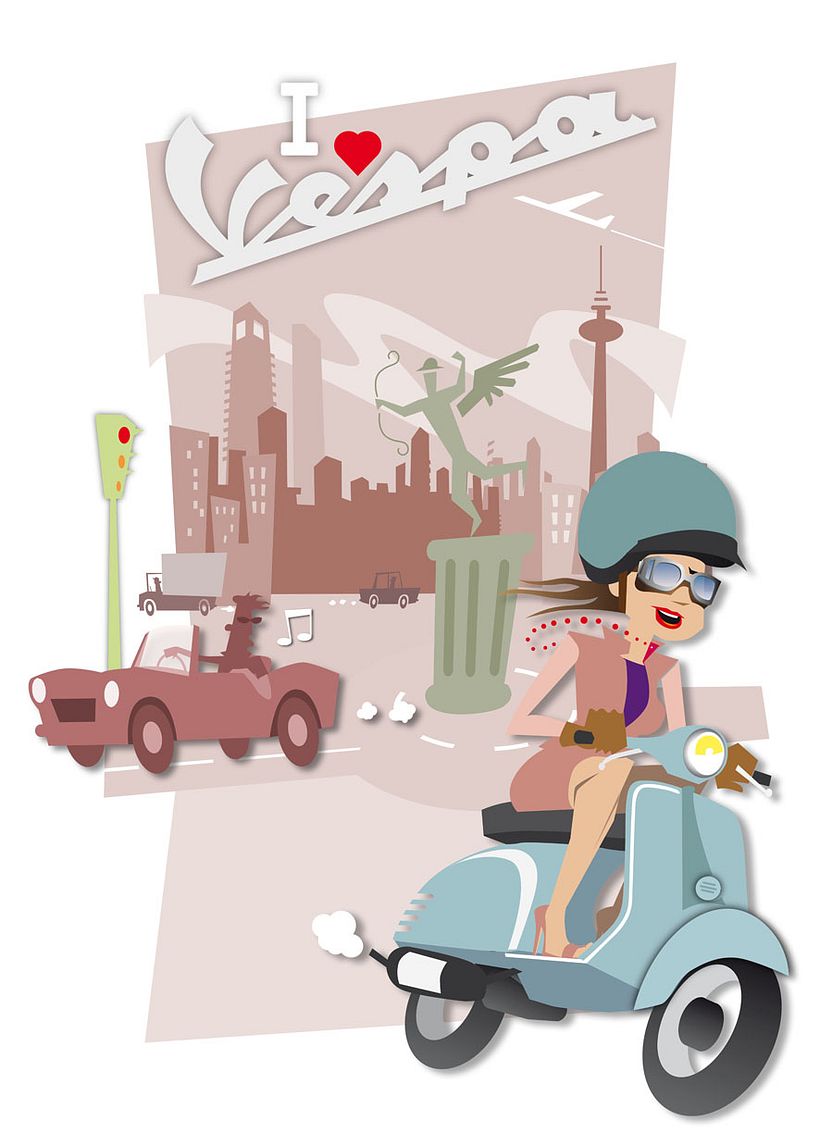 I love vespa 1
