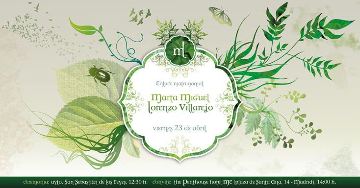 Invitación boda 1