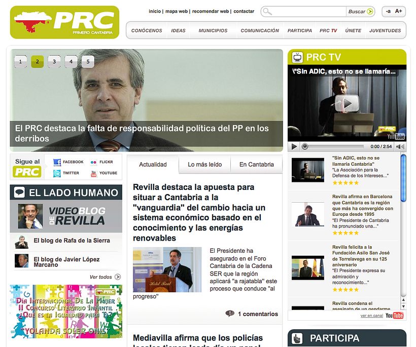 Web del PRC 2