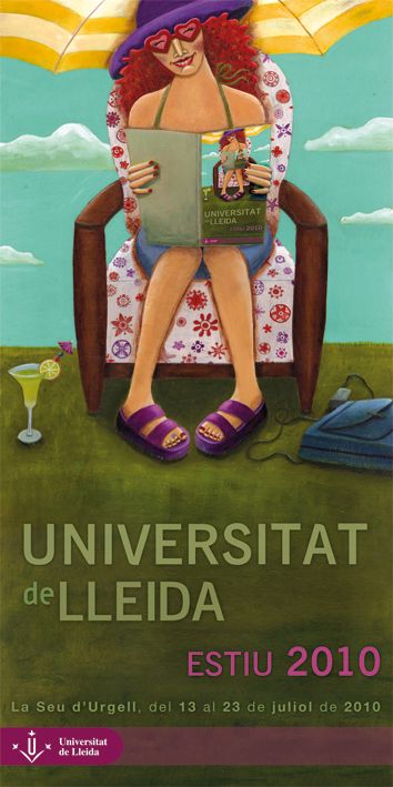 Obra seleccionada cartel Universitat de Lleida cursos verano 2010 1