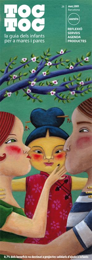 Portada marzo 2009 revista infantil TOC TOC 1