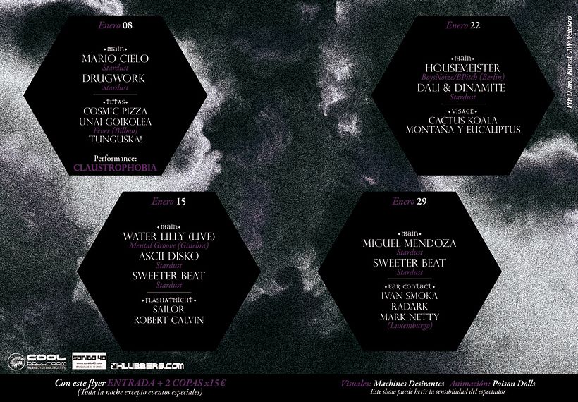 Stardust Tarot flyers 12