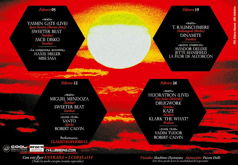 Stardust Tarot flyers 10