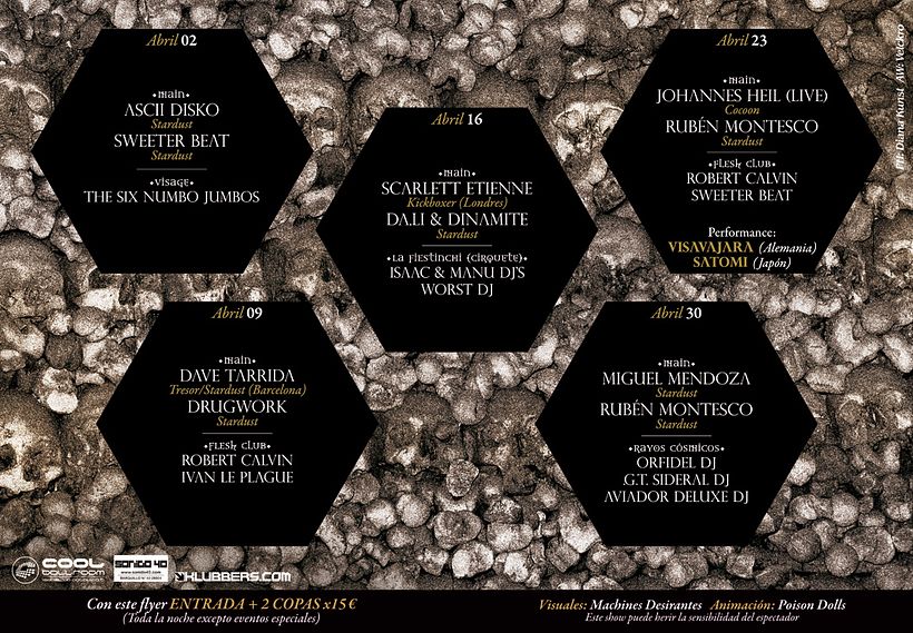 Stardust Tarot flyers 6