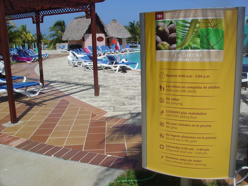 Proyecto de Señalización Hotel NH Krystal-Laguna Cayo Coco 7