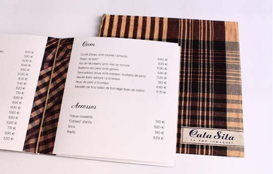 Carta de restaurante 4