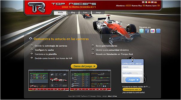 Portal Top  Racers  1