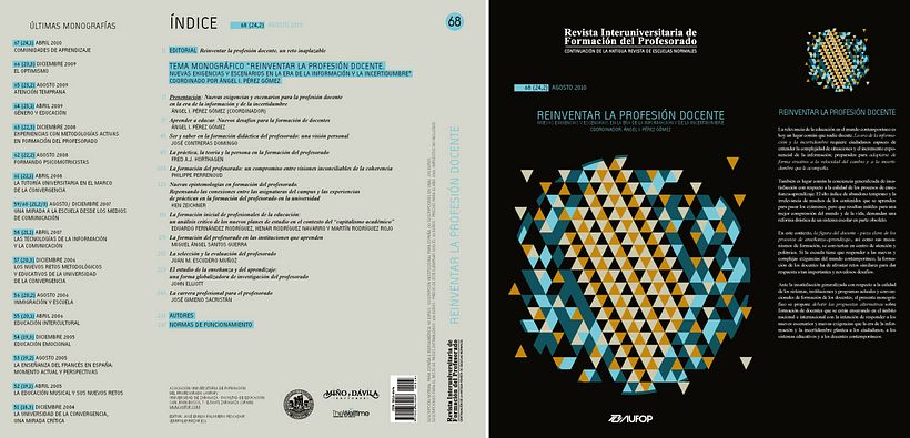 Revista Universitaria de Formación del Profesorado 9