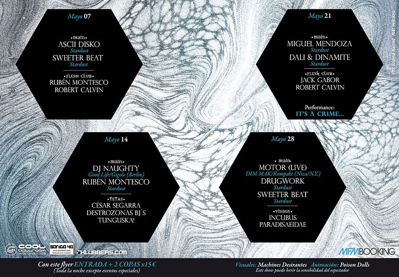 Stardust Tarot flyers 4