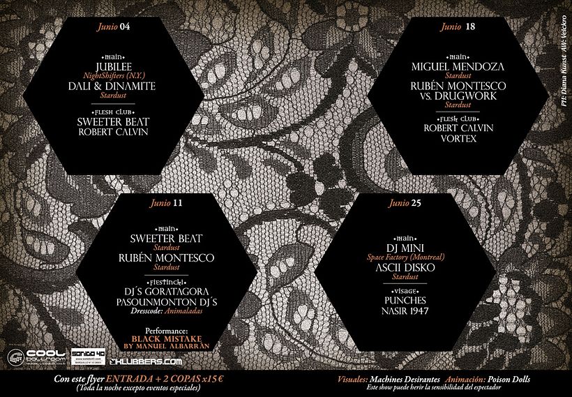 Stardust Tarot flyers 2