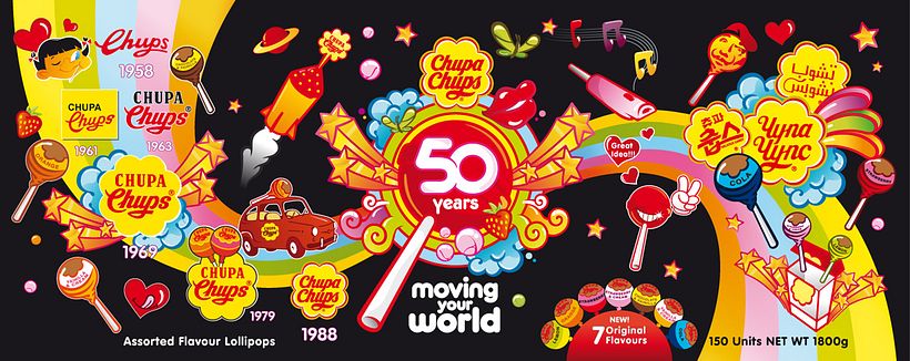 Logo Chupa Chups 50 Aniversario 1