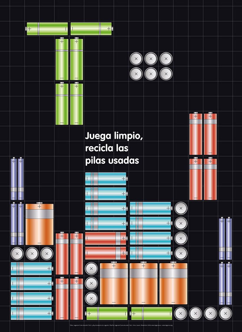 Juega limpio, recicla las pilas usadas 2