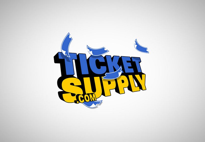 Ticket Supply logo -  Ontwerp