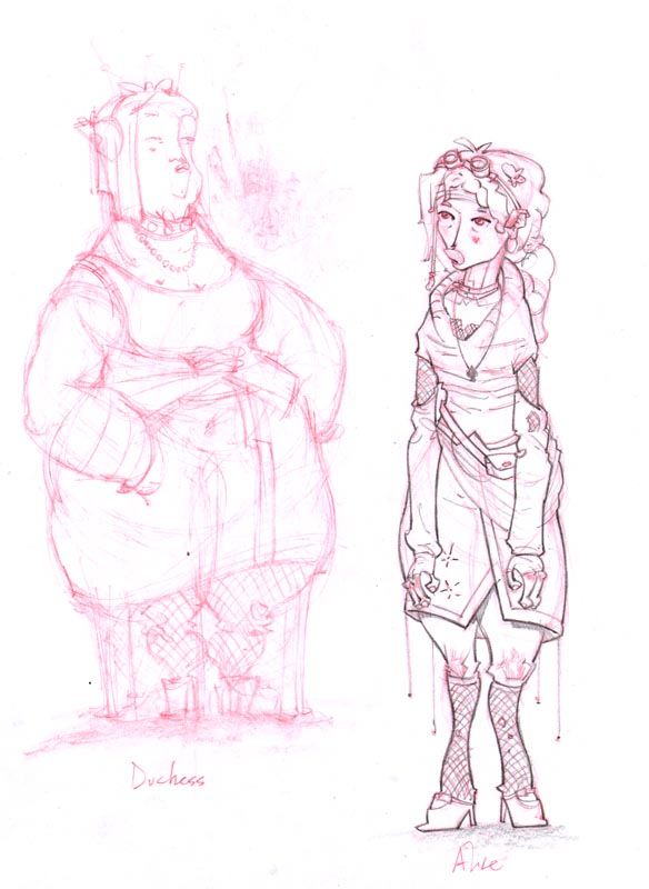 Alicia en el País de las Maravillas - WIP 2