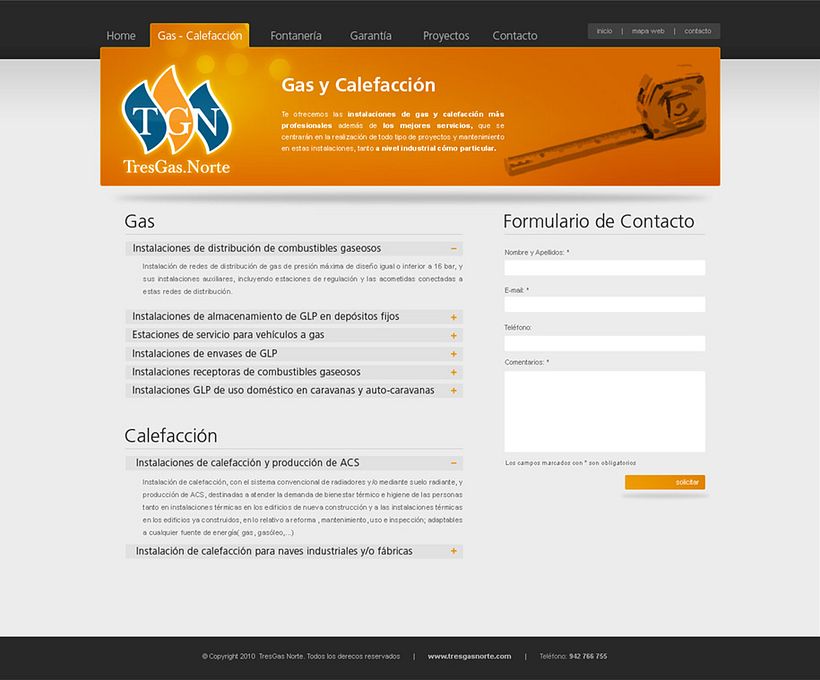 Tresgas Norte Web 3