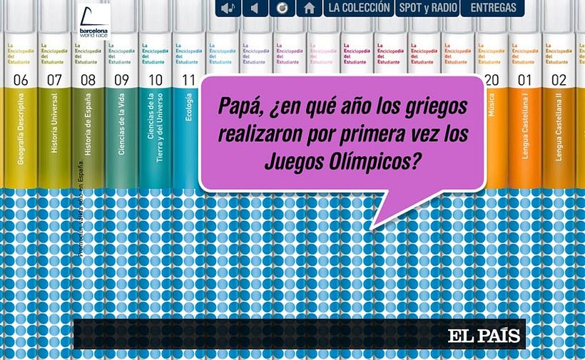 Microsite Enciclopedia - Design