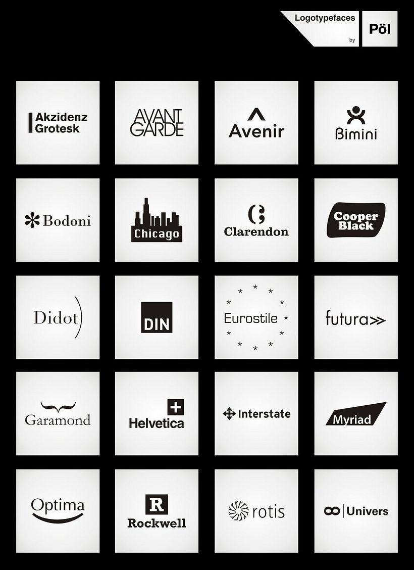 Logotypefaces 1