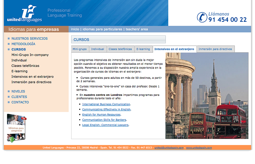 United Spain (sitio web) 8