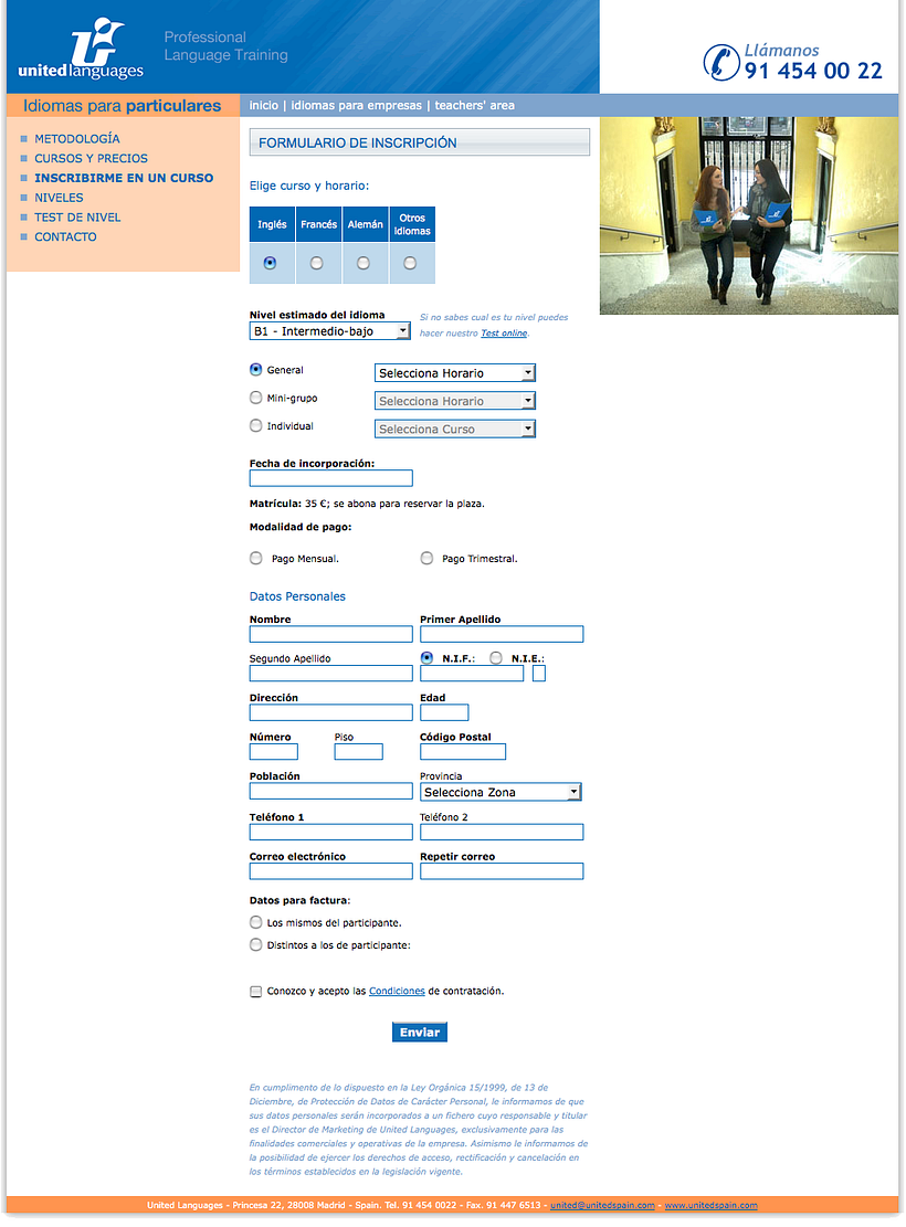 United Spain (sitio web) 6