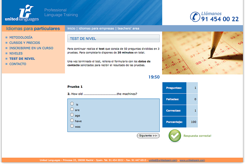 United Spain (sitio web) 5