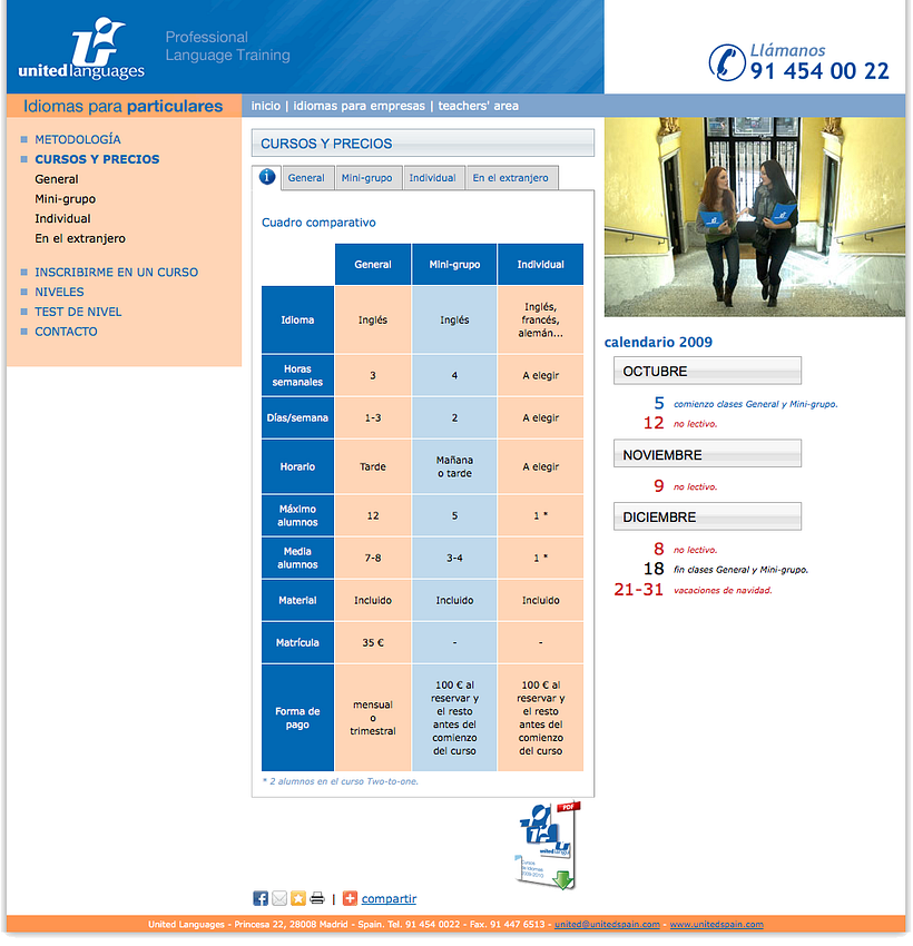 United Spain (sitio web) 2