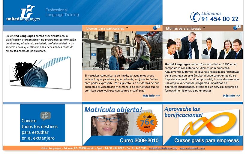 United Spain (sitio web) 1