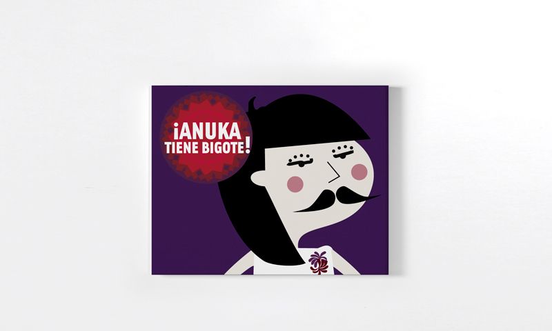 ¡Anuka tiene bigote! 1