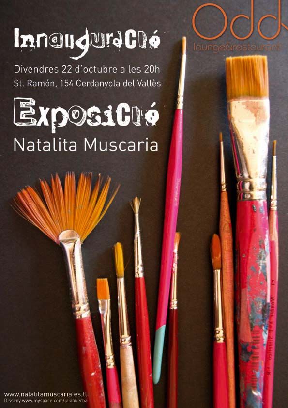 Cartel Exposición Oddvar 1