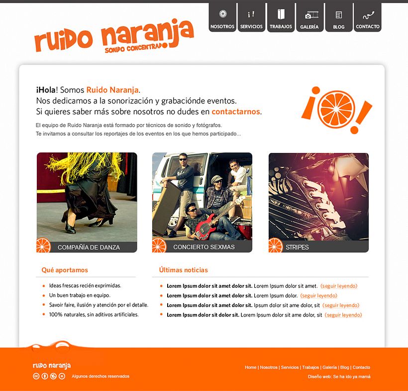 Website Ruido Naranja 1
