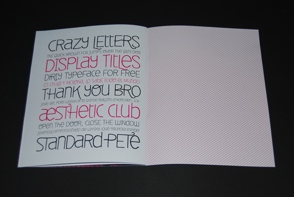 Deibi Free font 8