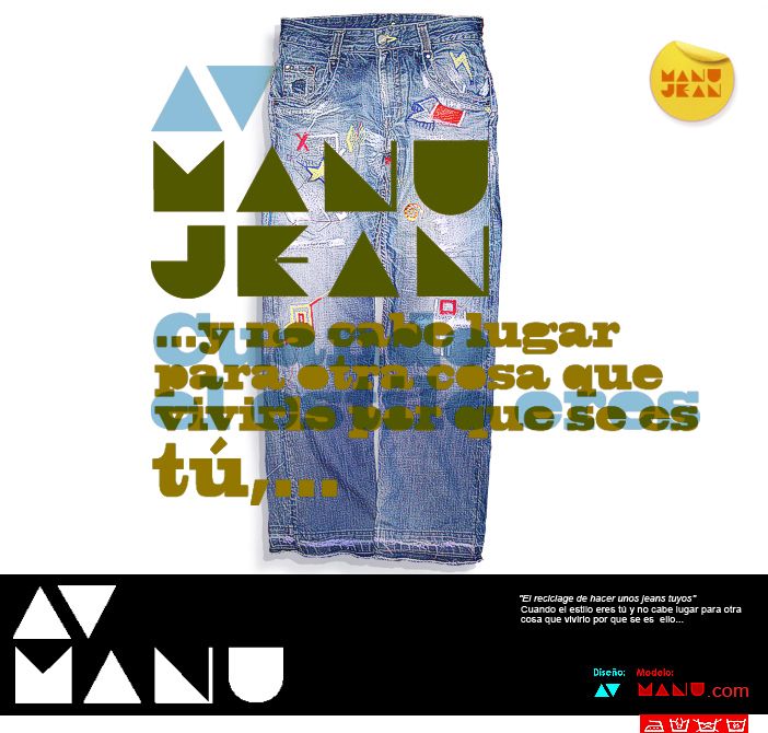 AV™ Manu® Jean - Design