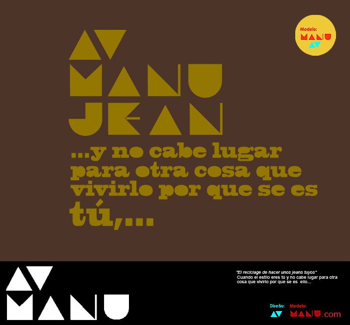 AV™ Manu® Jean - Design