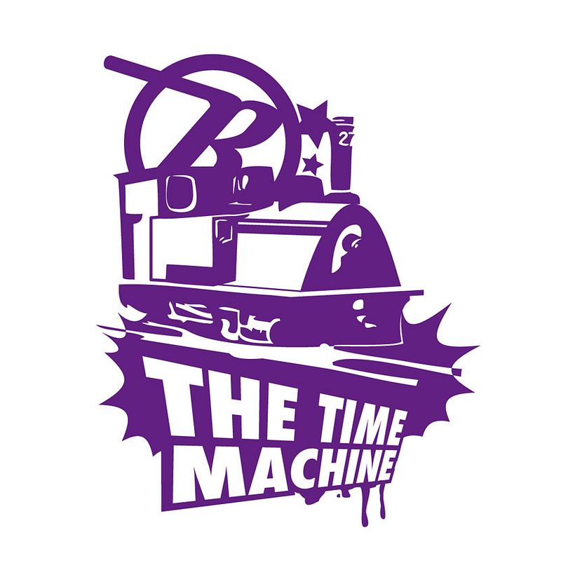 THE TIME MACHINE - Illustration traditionnelle
