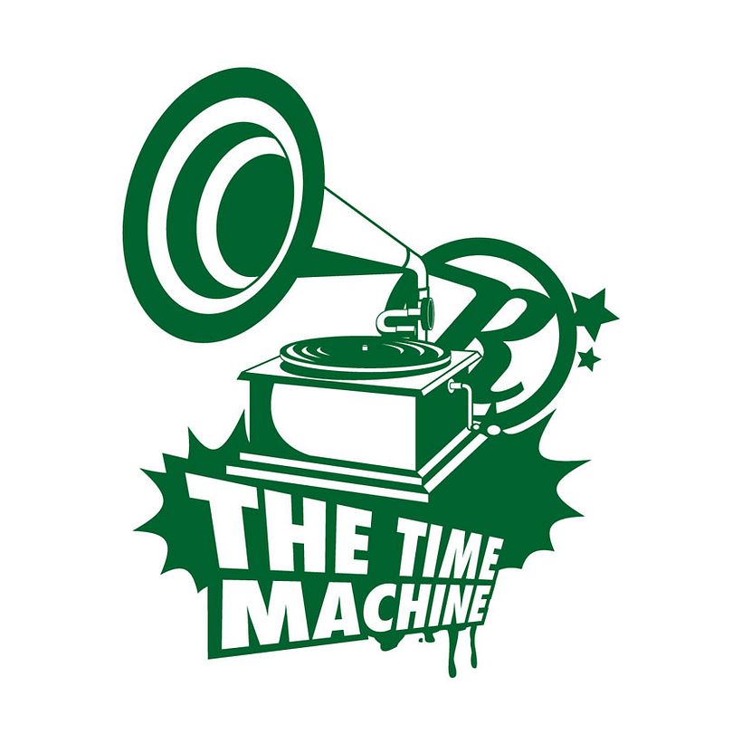 THE TIME MACHINE - Illustration traditionnelle