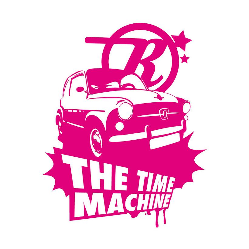 THE TIME MACHINE - Illustration traditionnelle