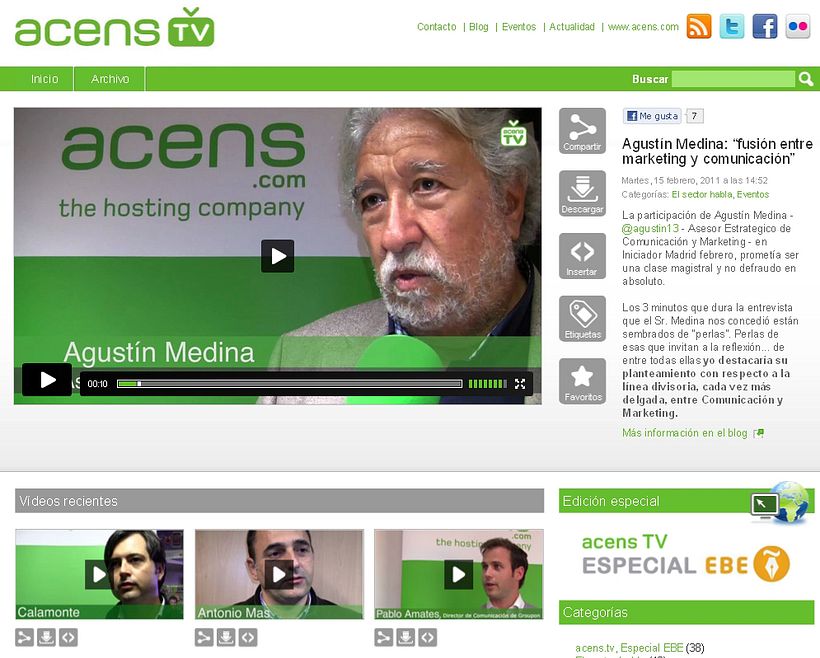 acens - Reklama