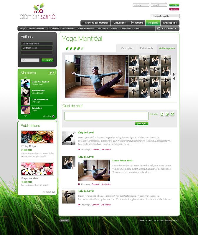 Élément Santé Social Network 19