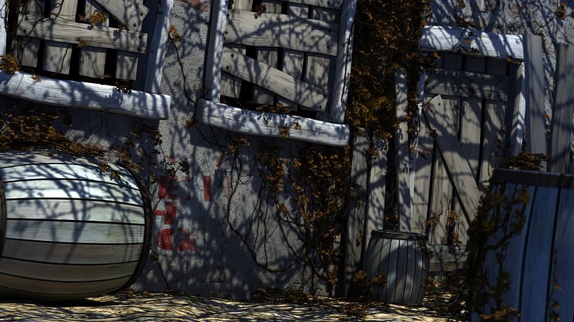 Fachada Edificio Abandonado 8