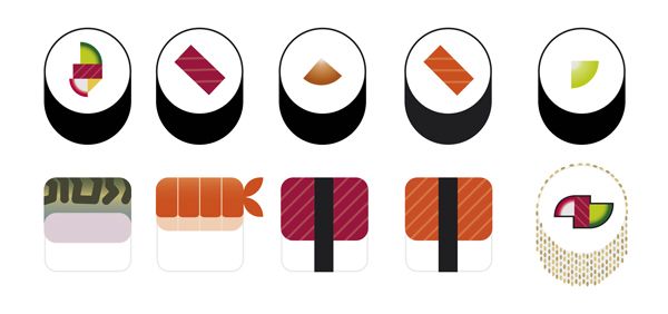 Sushi Bar. Branding 9