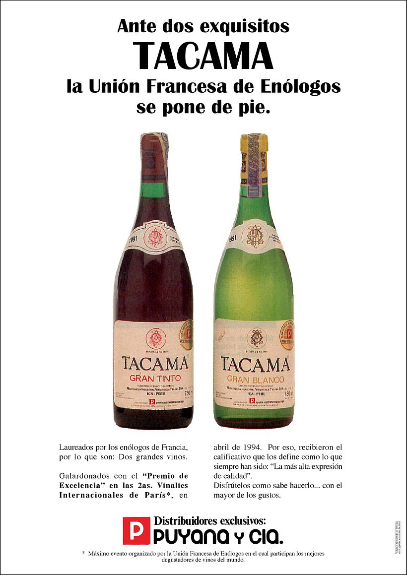Tacama Vinos 1
