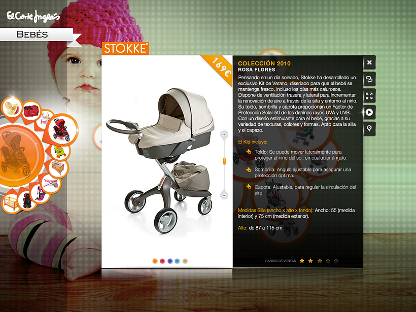 MockUp aplicación Silverlight El Corte Ingles 8