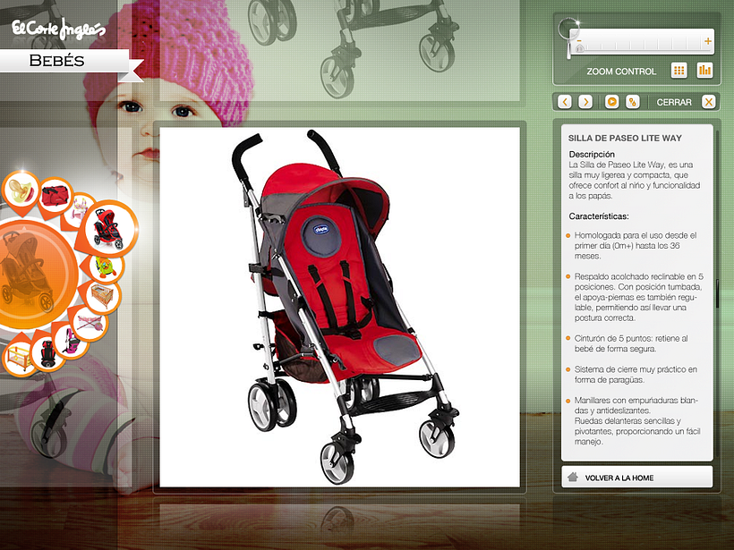 MockUp aplicación Silverlight El Corte Ingles 10