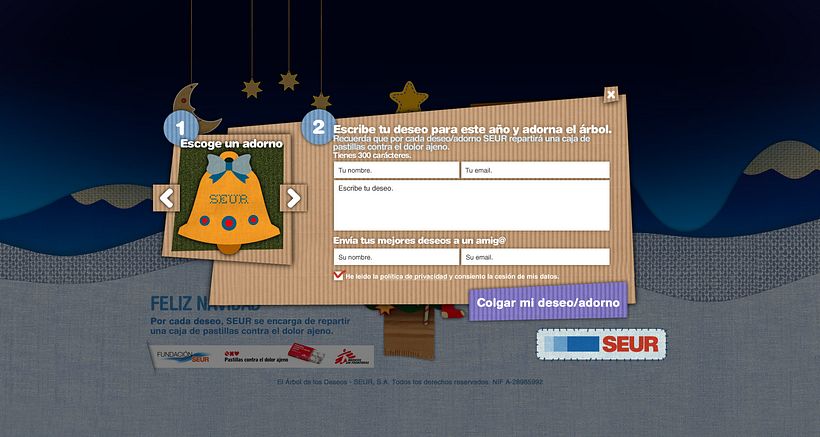 Christmas SEUR website 3