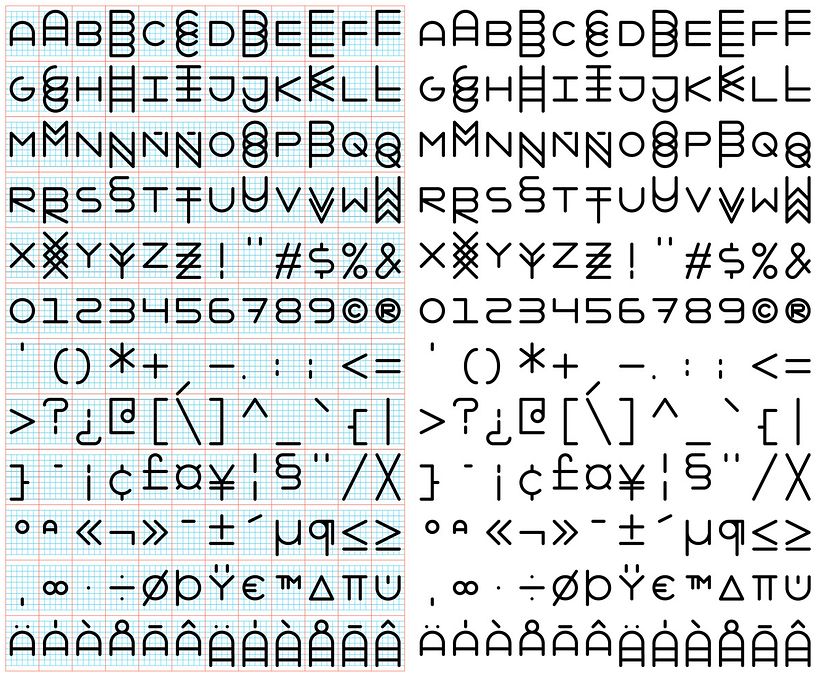 Network Font 6