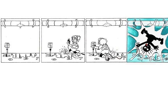 Cómic - Ilustrasi tradisional
