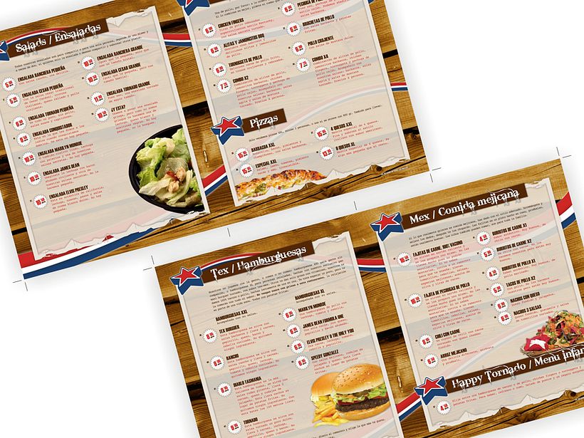 Tornado Bar & Grill Menu 2