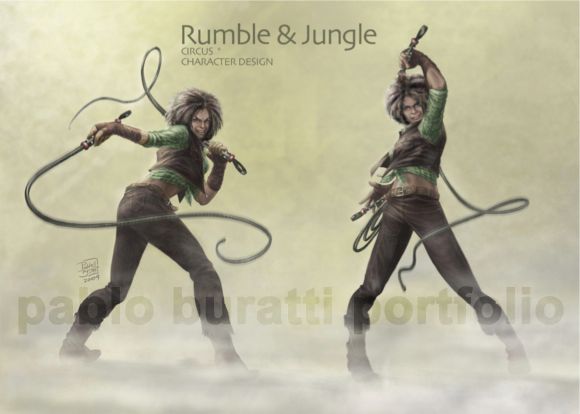 Character Design-CIRCUS 6
