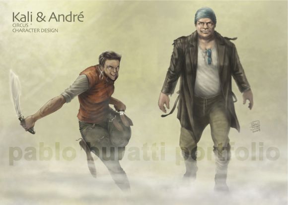 Character Design-CIRCUS 8
