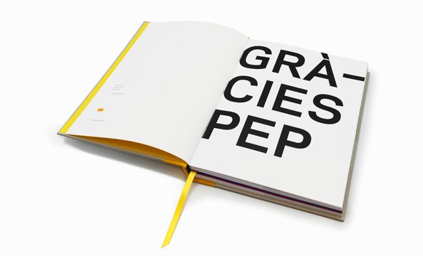 Diseño Editorial | Gràcies Pep 5