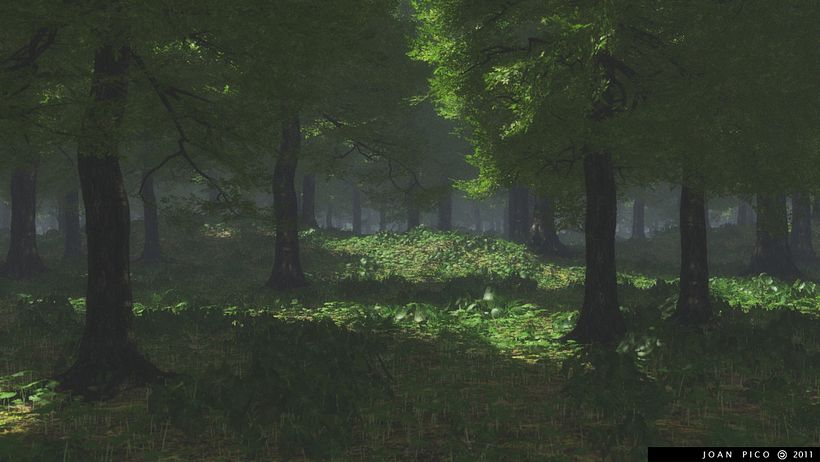 Entornos naturales generados proceduralmente 7